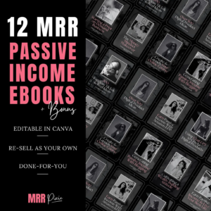 MRR Passive Income eBook Bundle, master resell rights